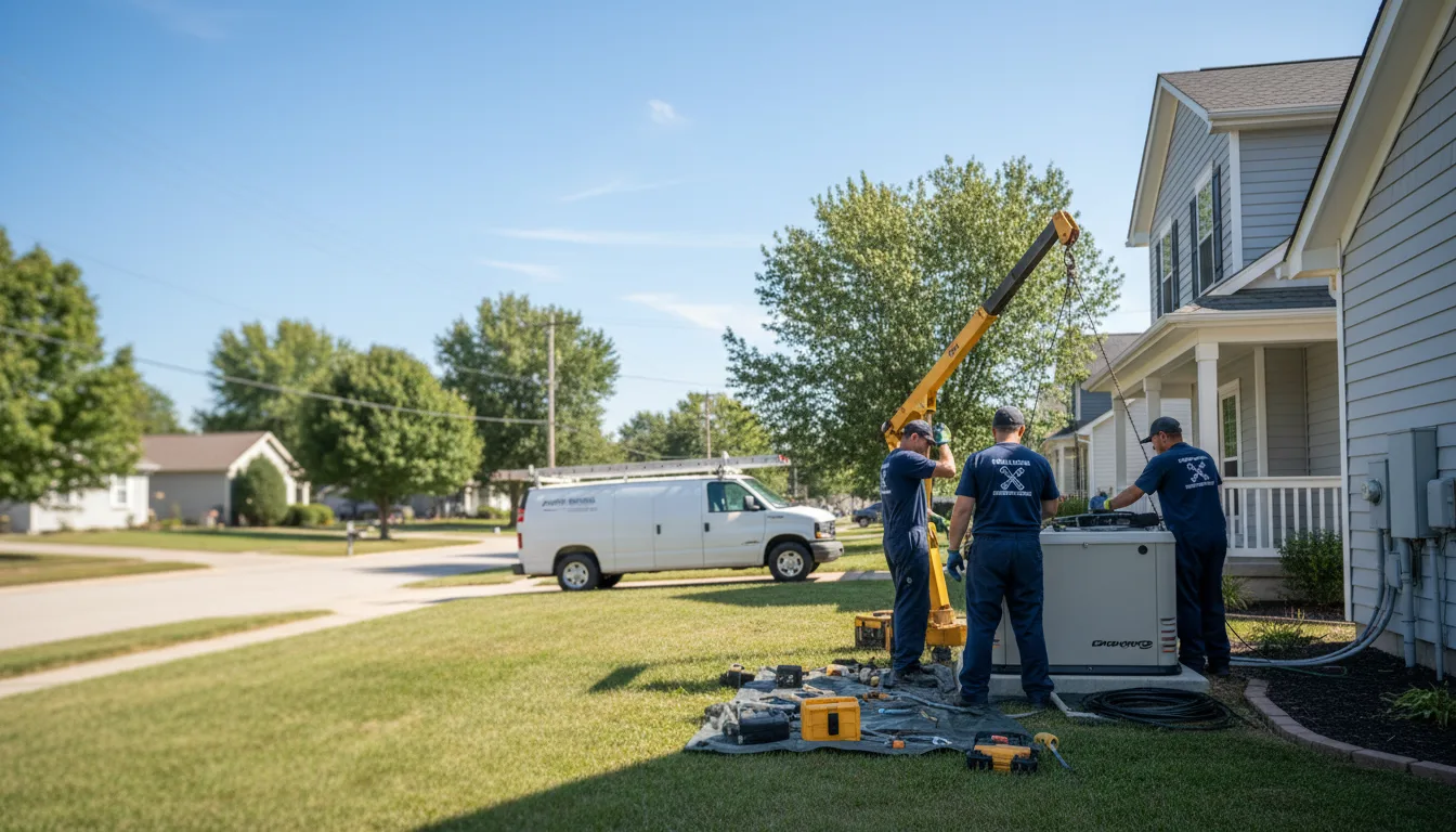 Generator Installation in Bel Aire, KS near me